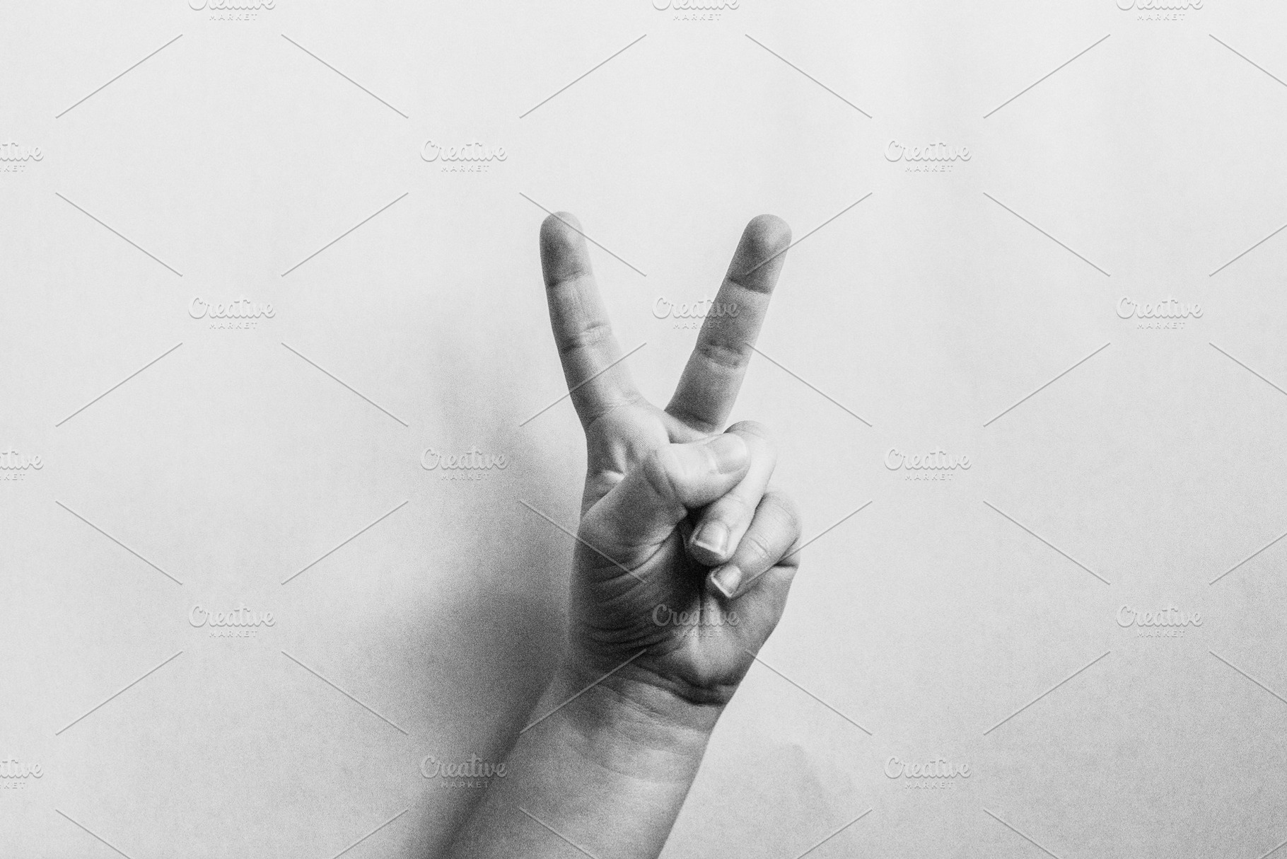 Vintage Look Peace Sign, a Photo by Paige Winn Photo