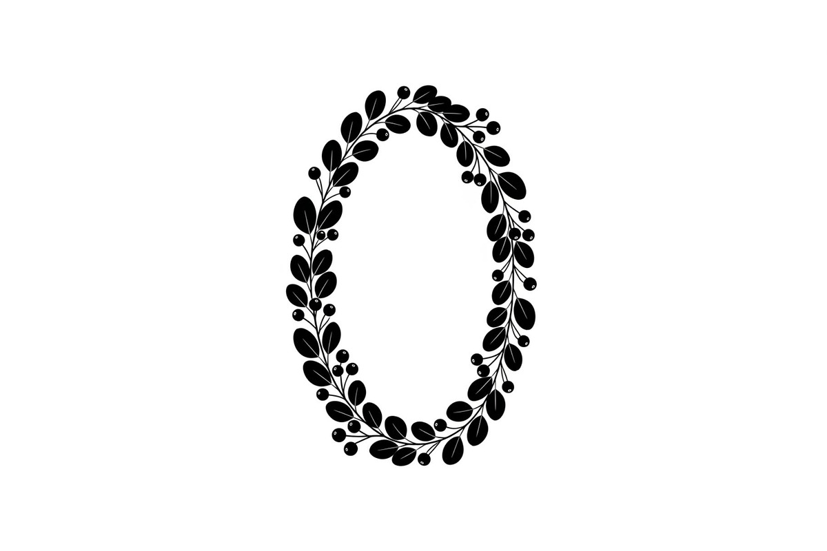 Floral Oval Wreath SVG Bundle, an Illustration by yasushie (Photo 31 of 31)