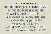 Killebrew Walk | Athletic Typeface, a Serif Font by StudioWorks (Thumbnail 6 of 7)