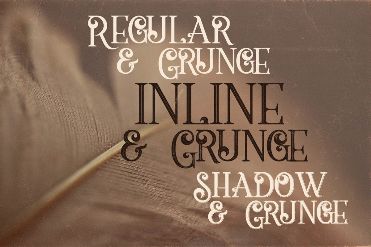 Flamingo - Vintage Style Font preview 2