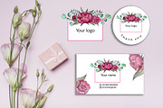 Peonies. Watercolor clipart, a Decorative Illustration by TetianaArt (Thumbnail 9 of 11)