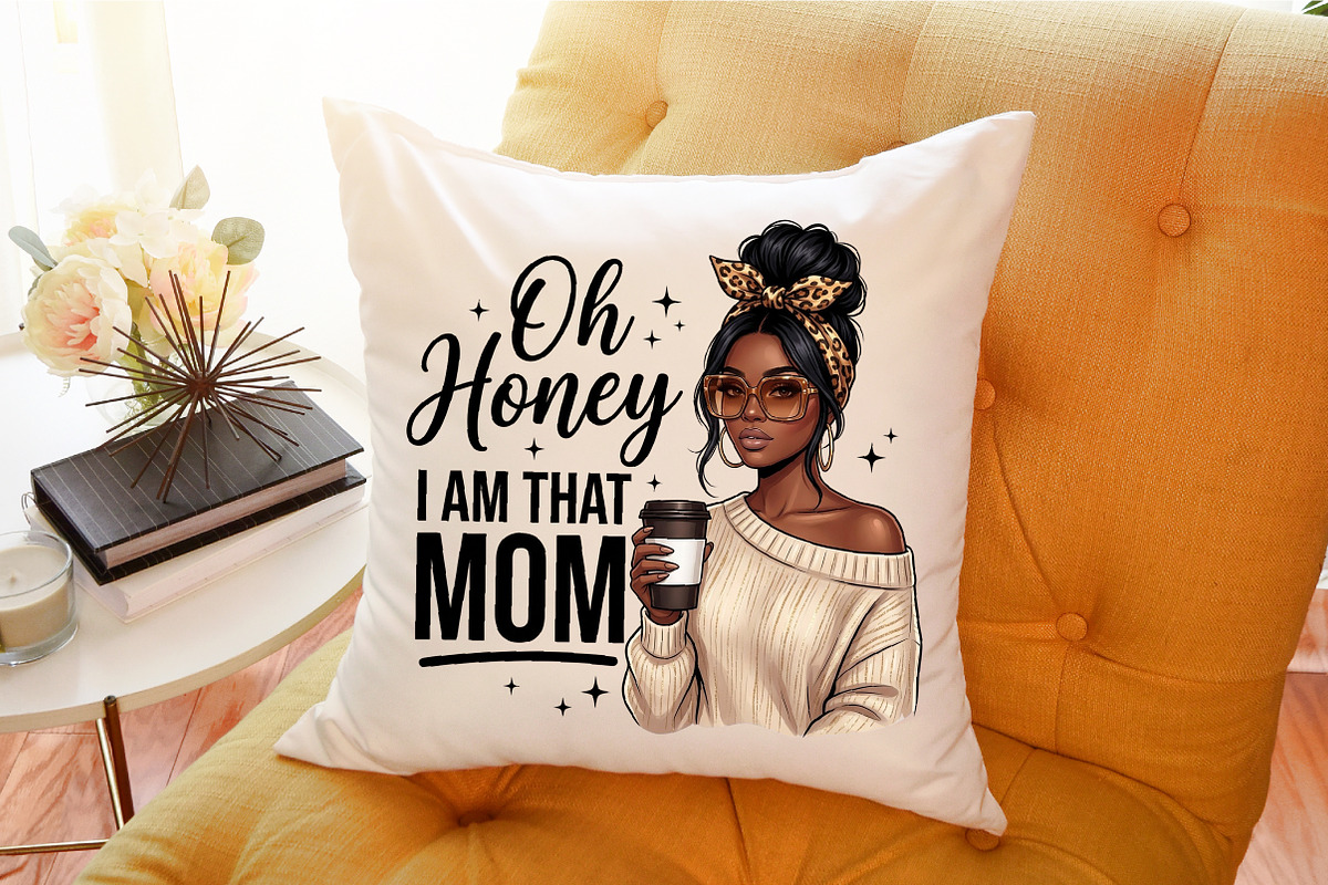 Leopard Mama Mothers Day Coffee Mom, a Seasonal Illustration by Sublimation Artist (Photo 9 of 9)