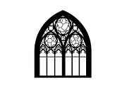 Gothic Church Window Frame Bundle, an Illustration by jahid234 (Thumbnail 5 of 31)
