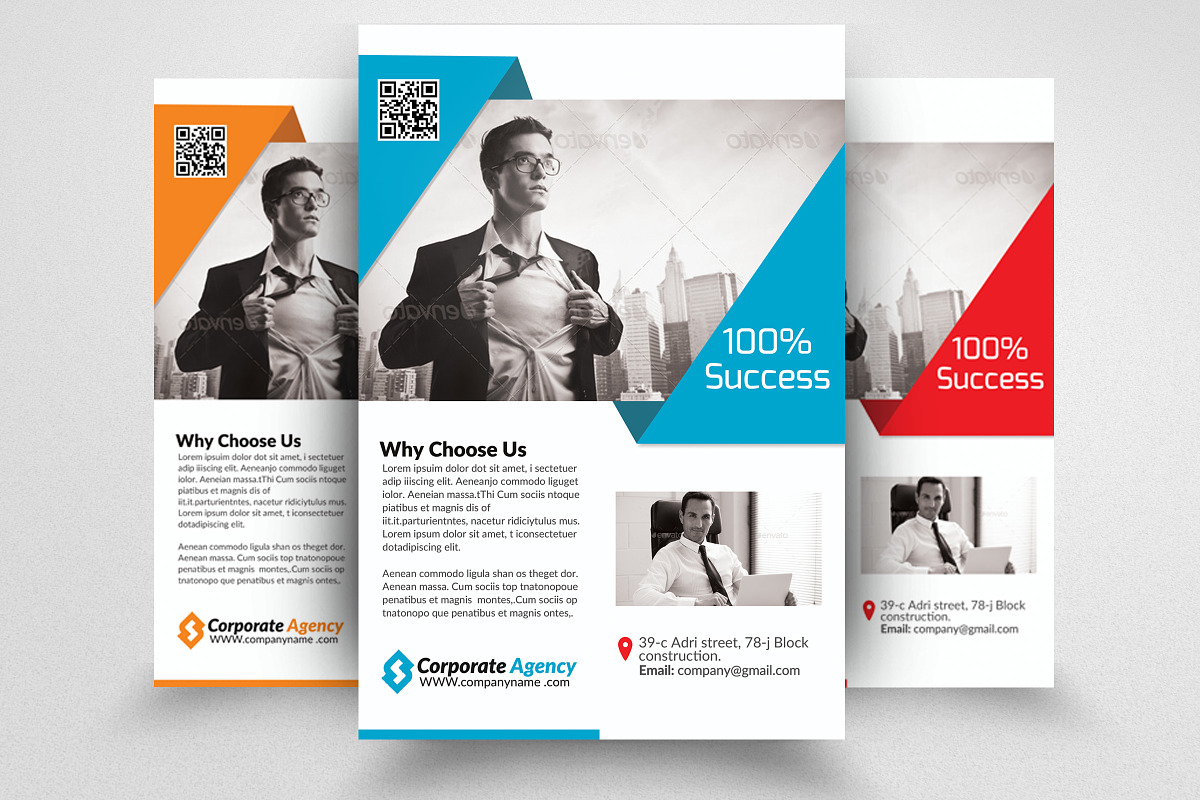 Business Flyer Psd Template, a Flyer Template by Psd Templates (Photo 1 of 3)