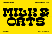 Groovy Pearl - Fancy Display Font, a Sans Serif Font by GroovyFontCo (Thumbnail 5 of 8)