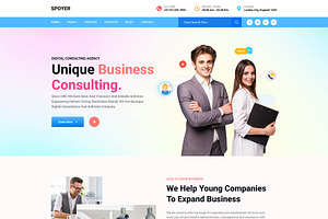 Business, Consulting HTML5 Template