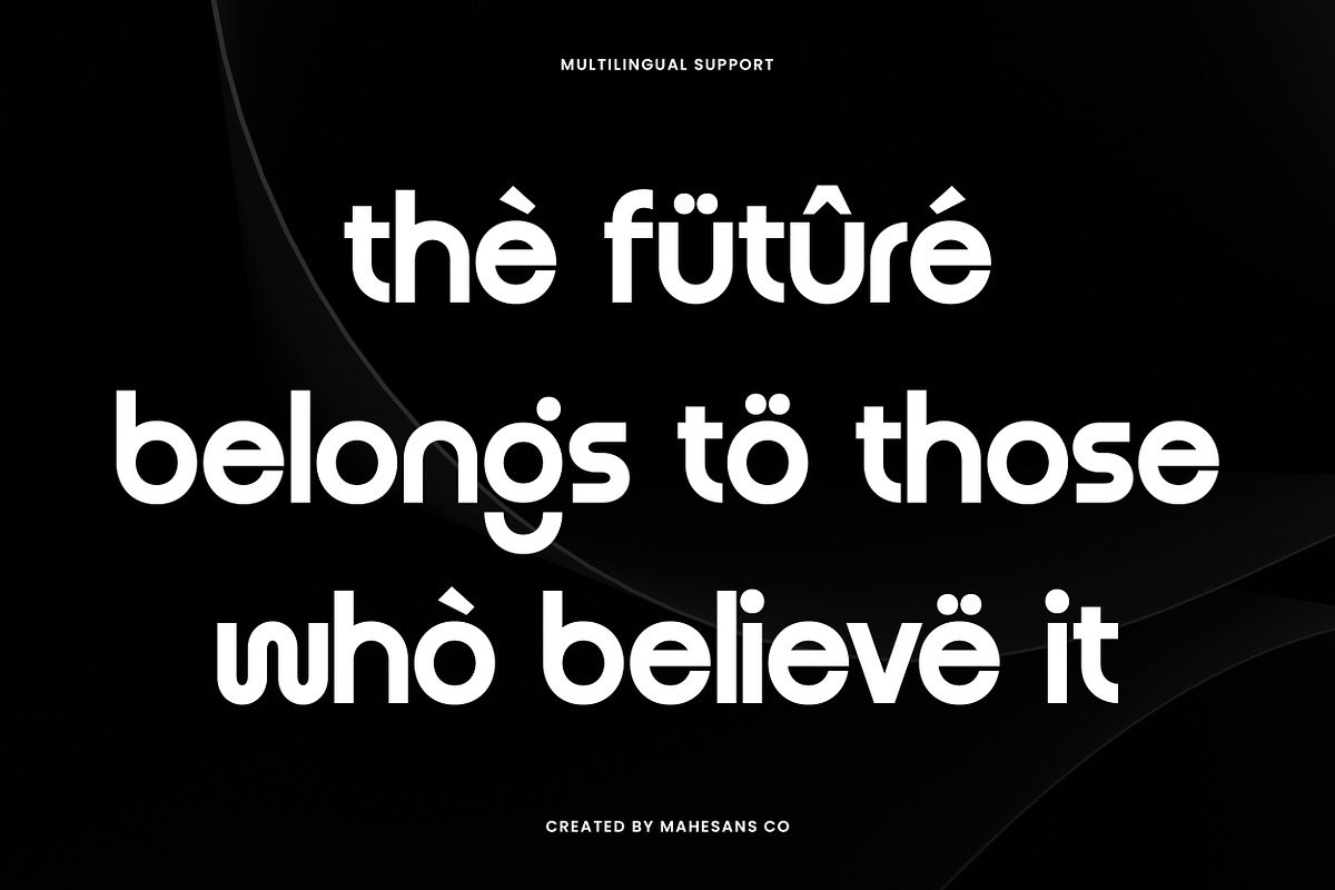 Magox – Unique Modern Sans Serif, a Sans Serif Font by Mahesans Co (Photo 10 of 10)
