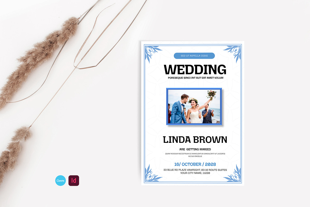 Celebration Of Life Program Ideas, a Stationery Template by Creatiya Type (Photo 1 of 6)