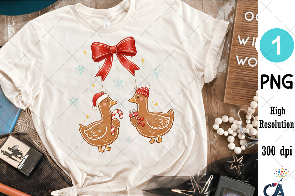 Gingerbread Cookies Christmas PNG, an Illustration by Creative Art (Photo 2 of 6)