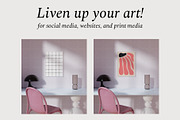 Framed Posters Bundle ROSEMARY, a Print Template by Bonumo (Thumbnail 8 of 10)