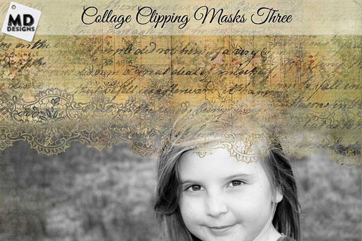 Collage Style Clipping Masks 3
