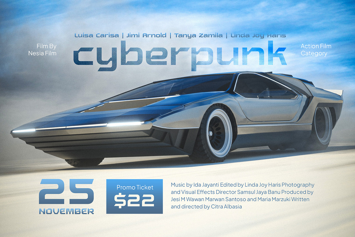 Quezord - Futuristic Font, a Sans Serif Font by Typia Nesia (Photo 7 of 10)