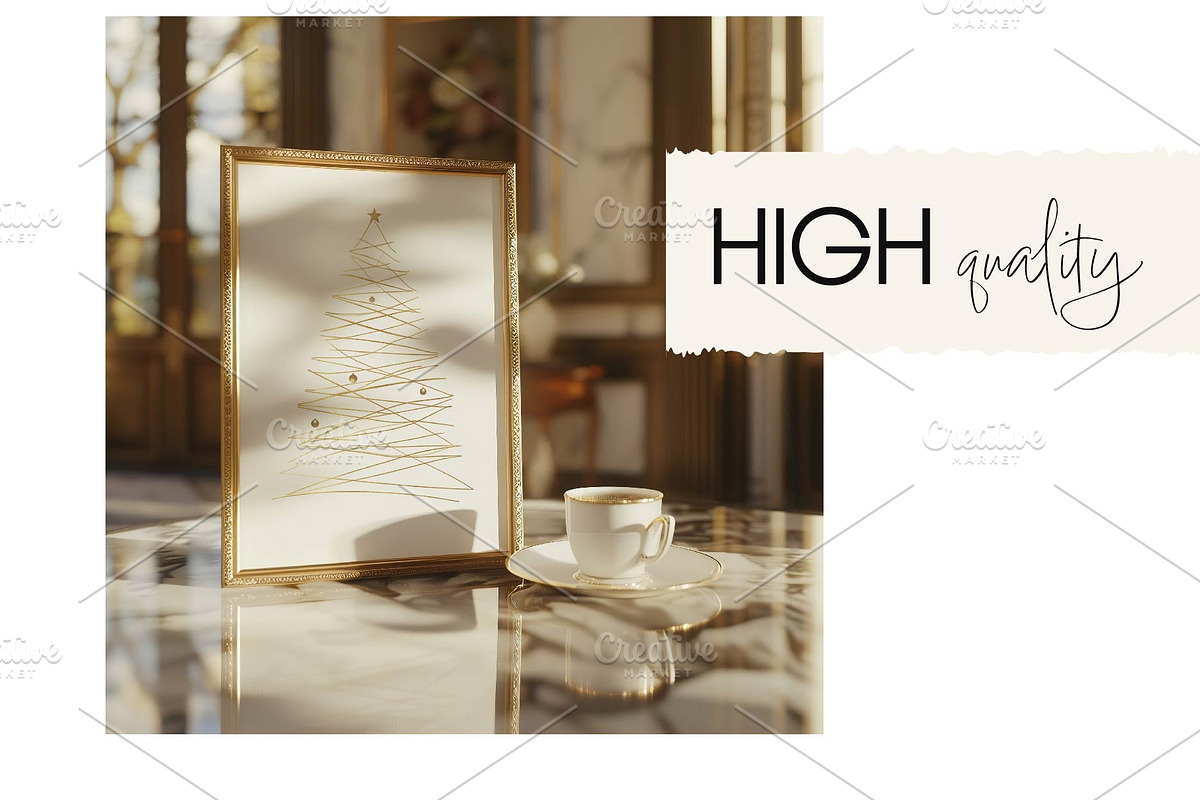 BUNDLE Frame Mockups ISO DIN A ratio, a Household Mockup by MOAROShop (Photo 2 of 9)