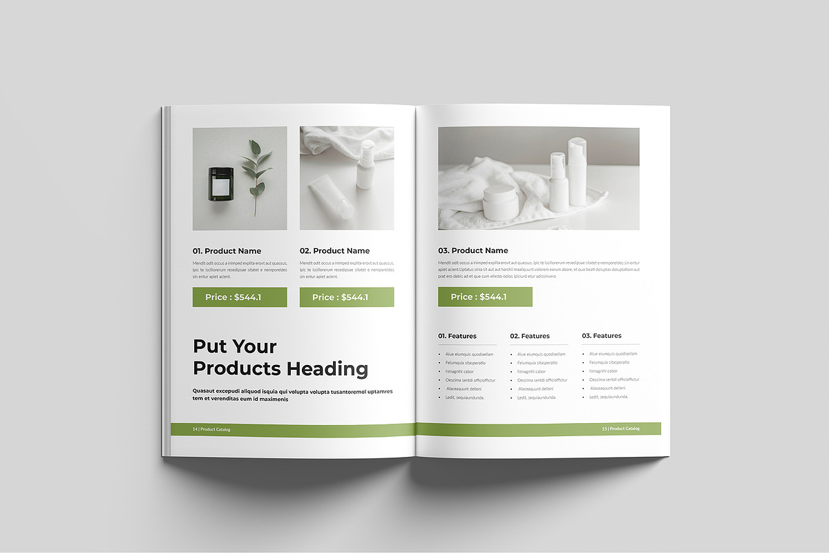 Product Catalog Brochure Template, a Brochure Template by Cleffon_Graphic_Studio (Photo 8 of 9)