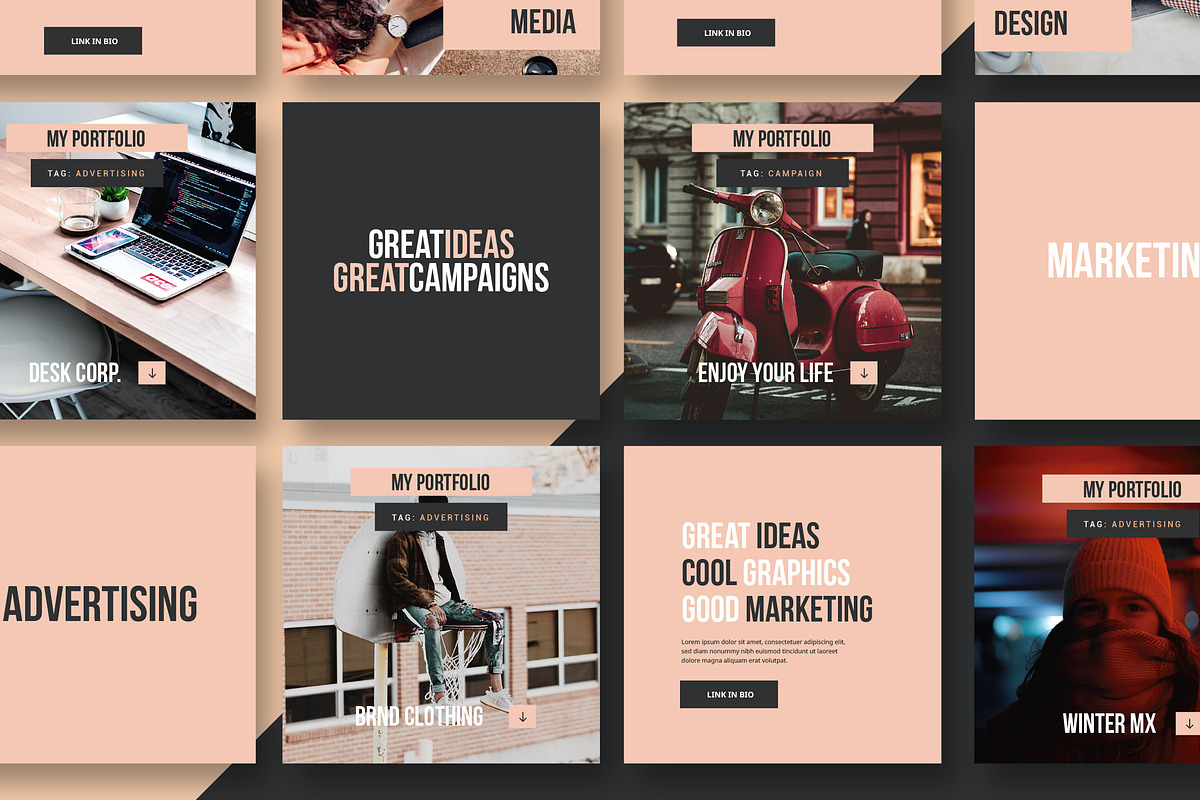 Freelance Designer Instagram Creator, a Social Media Template by Design District (Photo 10 of 14)