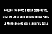 Taruyog - Retro Label Font, a Sans Serif Font by Iqsiart Studio (Thumbnail 4 of 6)