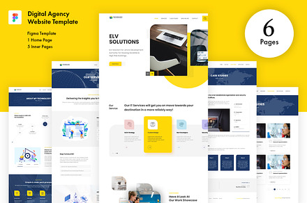 Digital Agency Website Template