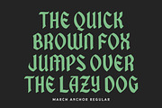 March Anchor & Bonus, a Blackletter Font by IronbirdCreative (Thumbnail 9 of 11)