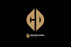 Letter CD or DC Logo, a Branding & Logo Template by Advateik ™