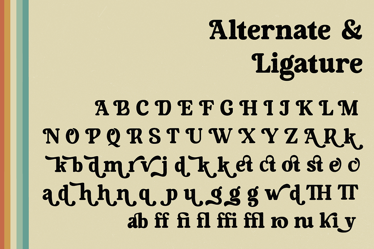 Rackles Delight, a Font by Haps Space (Photo 13 of 15)