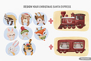 Animal Express & winter watercolor, an Animal Illustration by Apixsala (Thumbnail 2 of 8)