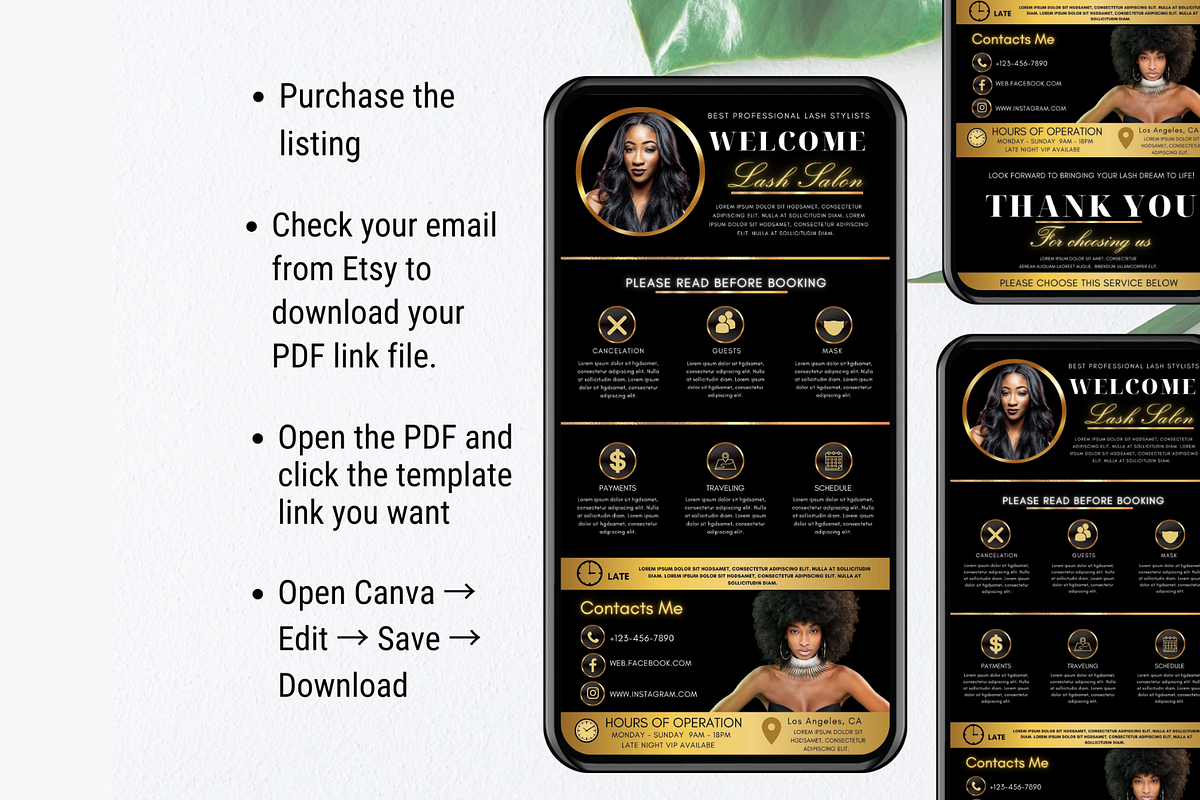 Acuity Scheduling Template, a Templates & Theme by TimCanvaTemplate (Photo 3 of 5)