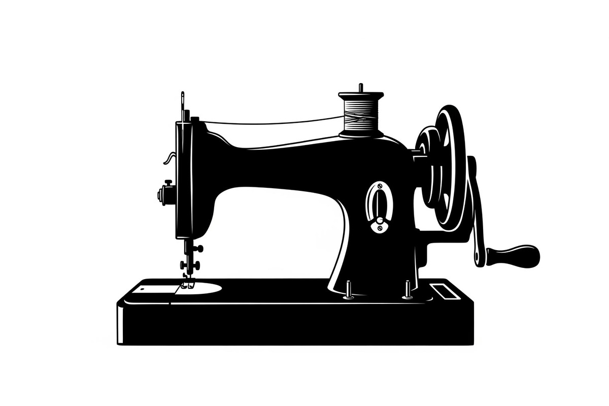 Vintage Sewing Machine Bundle, an Illustration by yasushie (Photo 30 of 31)
