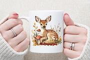 Autumn Forest Compositions Animals P, an Illustration by Sublimation Artist (Thumbnail 5 of 6)