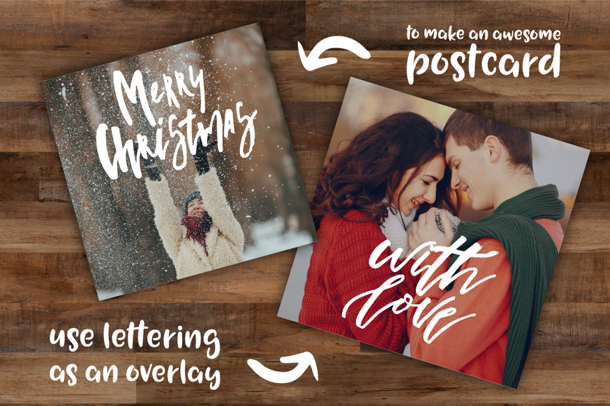 40 Christmas Photo Overlays, a Decorative Illustration by Tori Design (Photo 4 of 7)