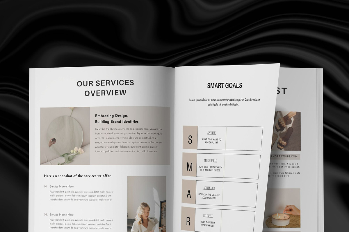 Business Plan Template, a Marketing Template by design4social (Photo 3 of 6)