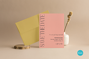 Daisy Wedding Save The Date CANVA, an Invitation Template by StudioVonBraitenberg (Thumbnail 2 of 9)