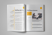 Employee Training Manual Template, a Brochure Template by StockInDesign (Thumbnail 4 of 10)