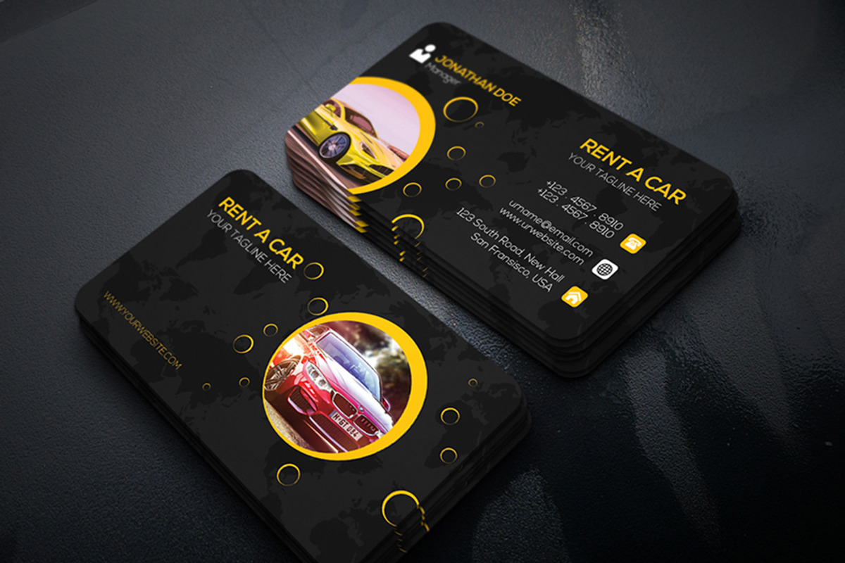 Elegant Creative Business Card-04, a Business Card Template by Shapnochura Design Studio (Photo 9 of 9)
