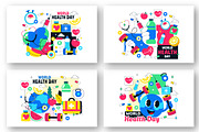 11 World Health Day Illustration, a Healthcare Illustration by denayunebgt (Thumbnail 3 of 5)