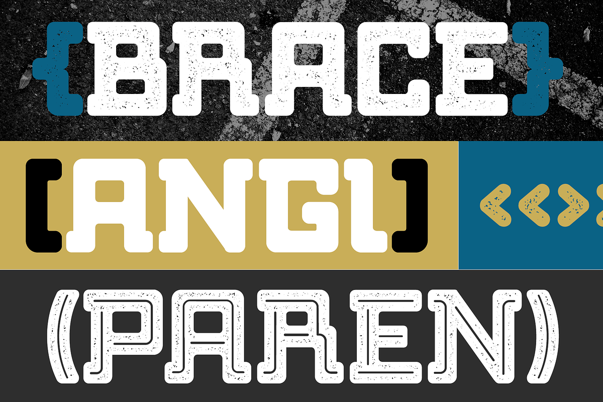 Bebop Slab Font Family preview 8