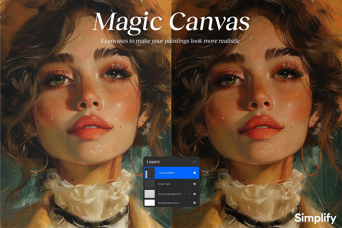 Realistic Oil Procreate Brushes, a Brush Add-On by Simplify Creative (Photo 4 of 4)