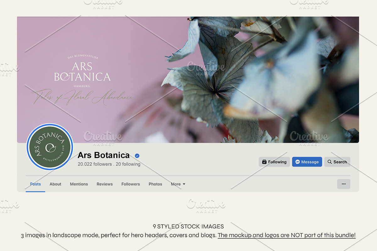 Hydrangea Love | Styled Photo Bundle, a Nature Photo by The Responsible Creatives (Photo 5 of 6)
