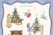 Watercolor Nostalgic Christmas, a Seasonal Illustration by ArtMaslyana (Thumbnail 7 of 12)
