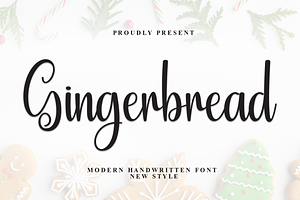 Gingerbread Script Font