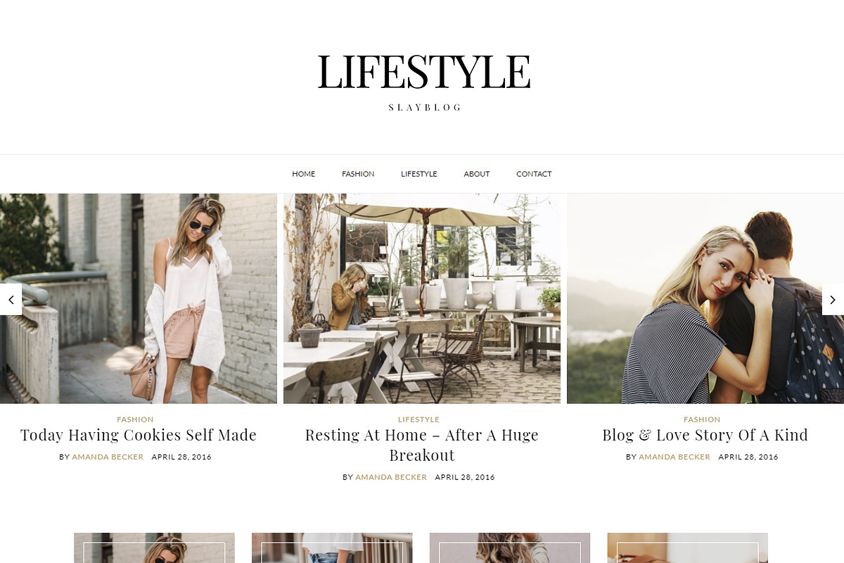 Wordpress Theme Responsive-Lifestyle, a WordPress Template by bthemez (Photo 3 of 8)