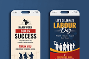 International Workers Day Story, a Social Media Template by MightyDesign (Thumbnail 4 of 8)