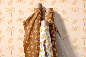 Groovy Tropical Palms Set