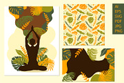 Meditation, yoga and mindfulness, a Card Template by PatapovaVika (Thumbnail 2 of 3)
