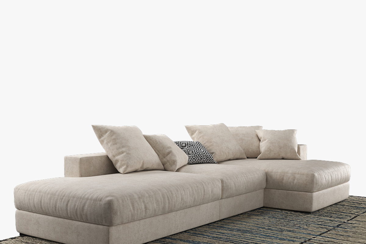 sofa BoConcept Cenova GY52, a Furniture 3D Model by Alartimodels (Photo 6 of 9)