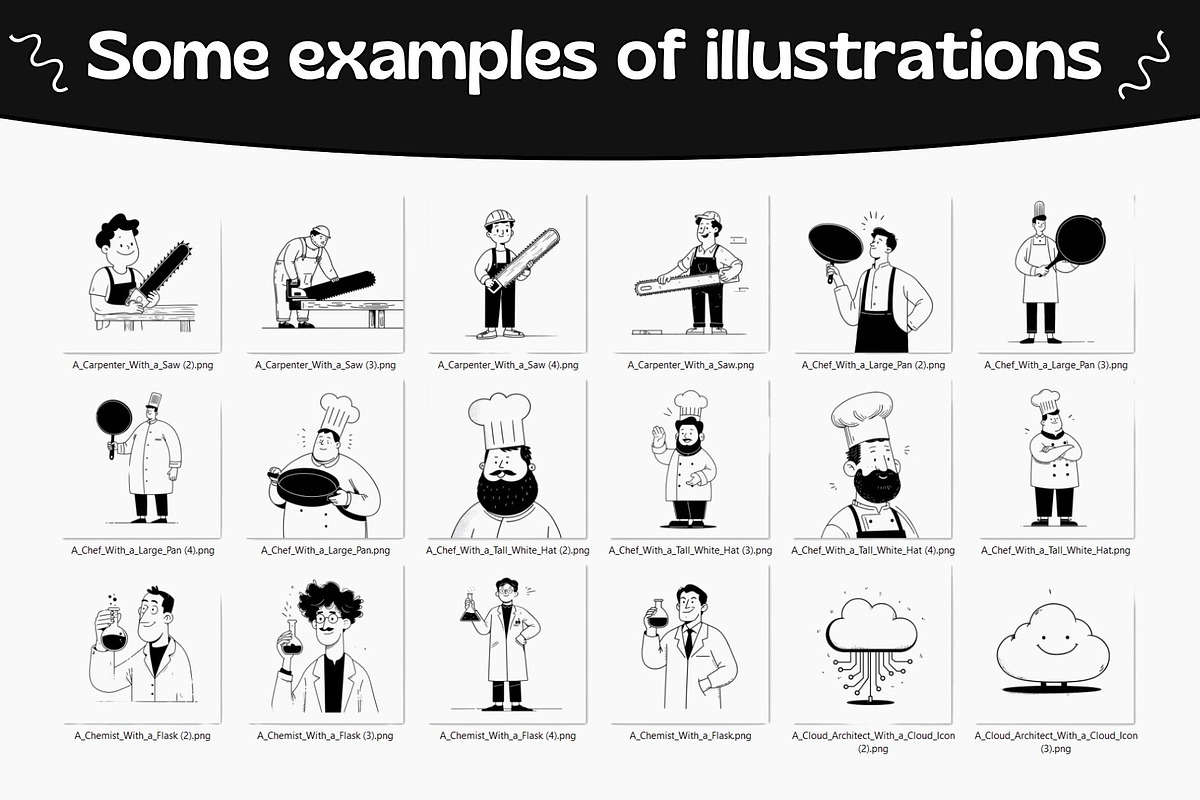 Notion-Style Illustration Occupation, a Work Illustration by DaisyStudio (Photo 3 of 10)