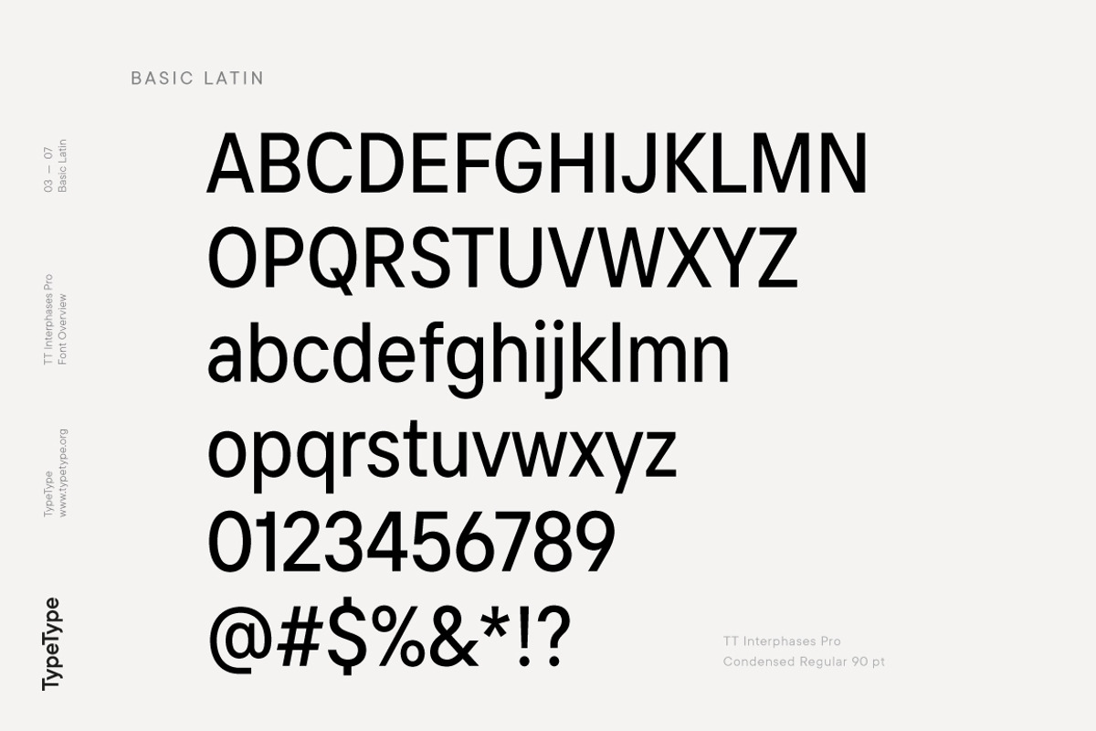 TT Interphases Pro Condensed, a Sans Serif Font by TypeType (Photo 3 of 7)