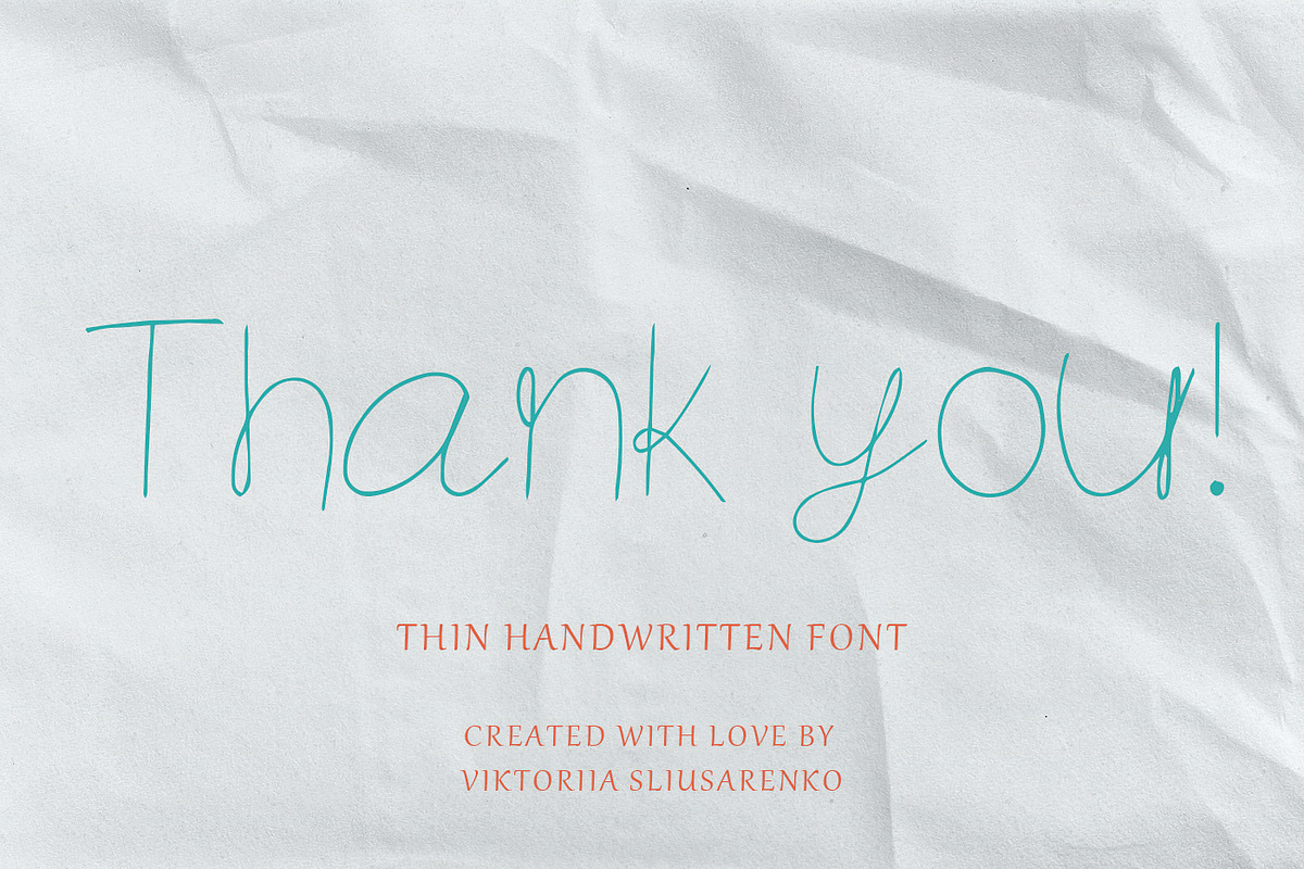 LOKARITY - thin handwritten font, a Handwritten Font by CHIMERA (Photo 8 of 8)