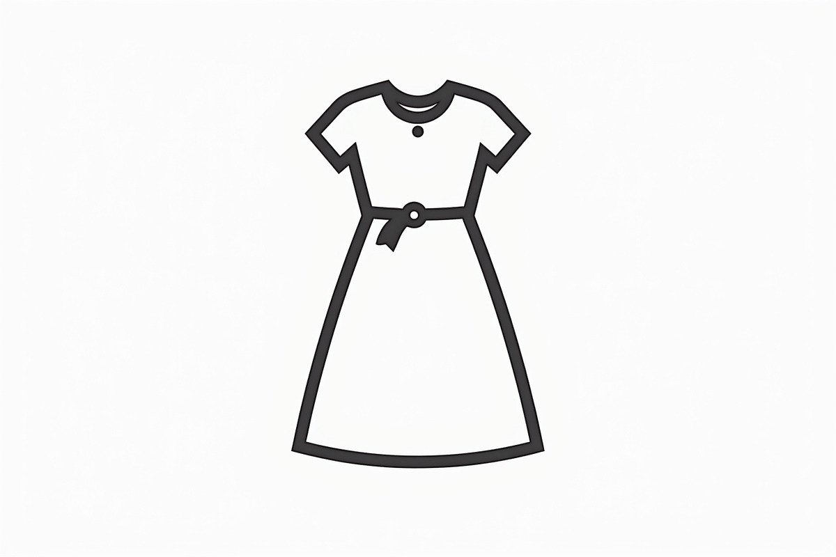 Fashion Dress Silhouettes Set, an Illustration by musafir_fashion (Photo 15 of 20)