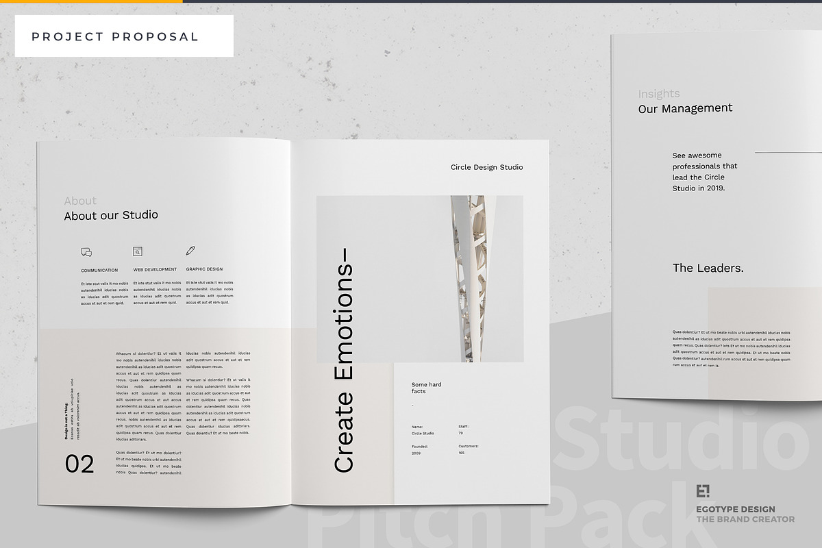 Proposal Pitch Pack, a Brochure Template by Egotype (Photo 11 of 77)