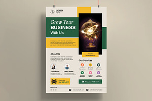 Business Flyer Template, a Flyer Template by MightyDesign